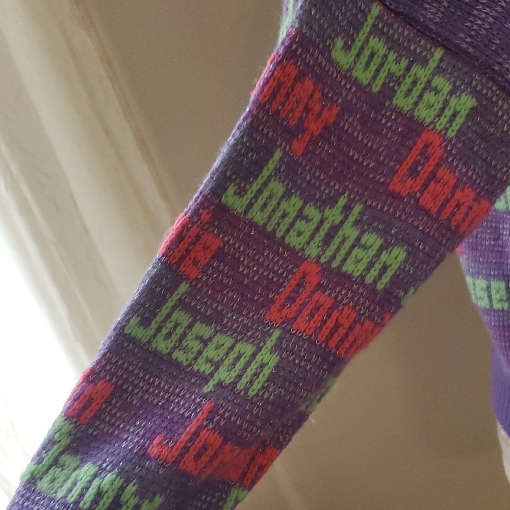 New Kids On The Block Knit Sweater VINTAGE NO SIZE (FLAWS) *Youth Or JRS sizing? - Picture 5 of 16